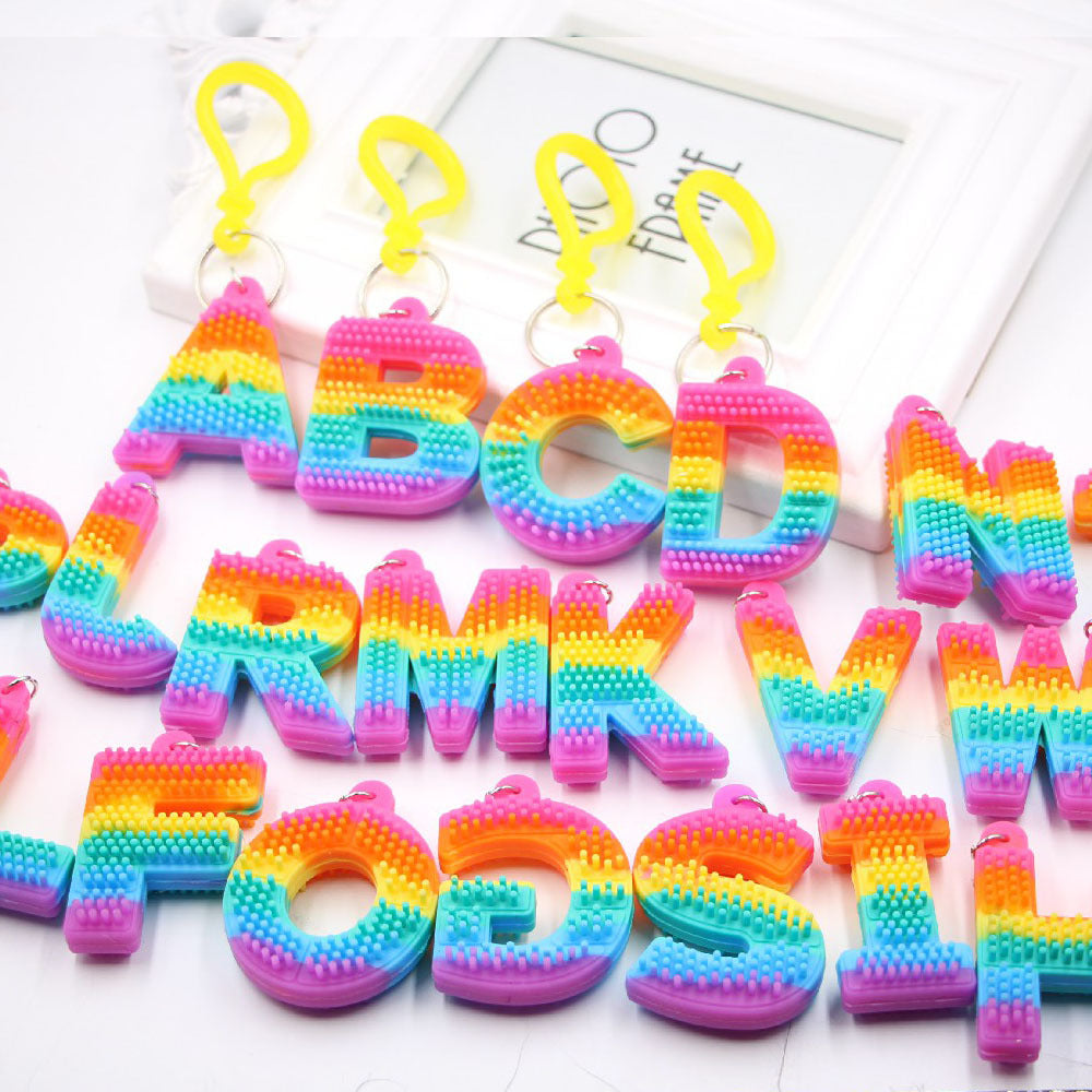 Wholesale PVC Unzip Toy Keychain